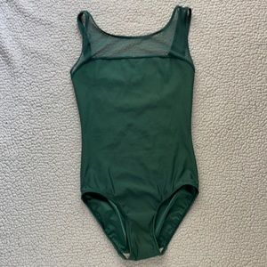 Eleve Dancewear Leotard - Green, Size Med